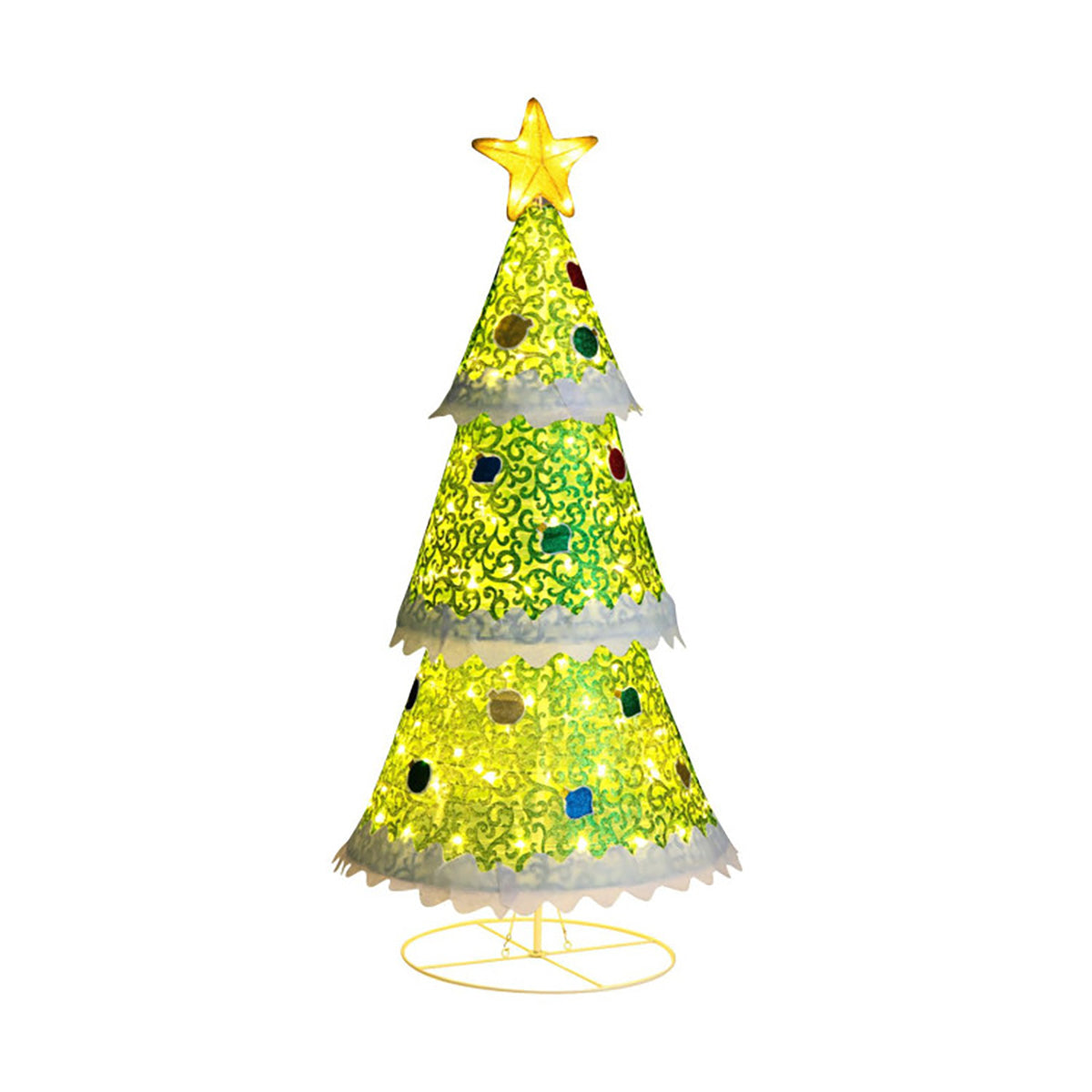 1,40 m beleuchteter Pop-up-Weihnachtsbaum
