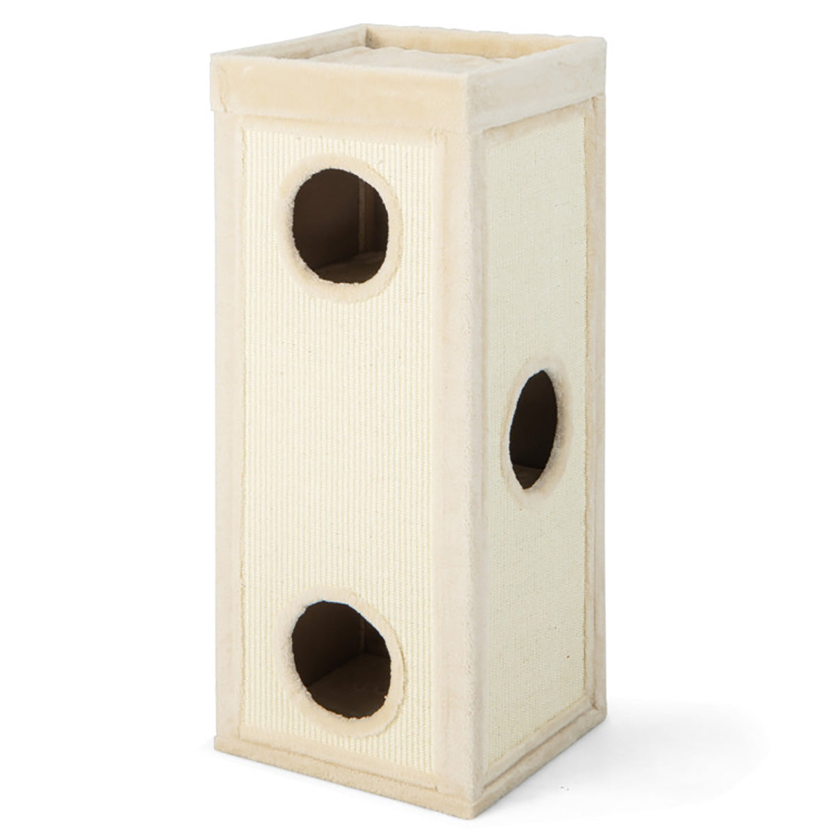 99 cm Versteck-Katzenhaus mit Kratzstämmen