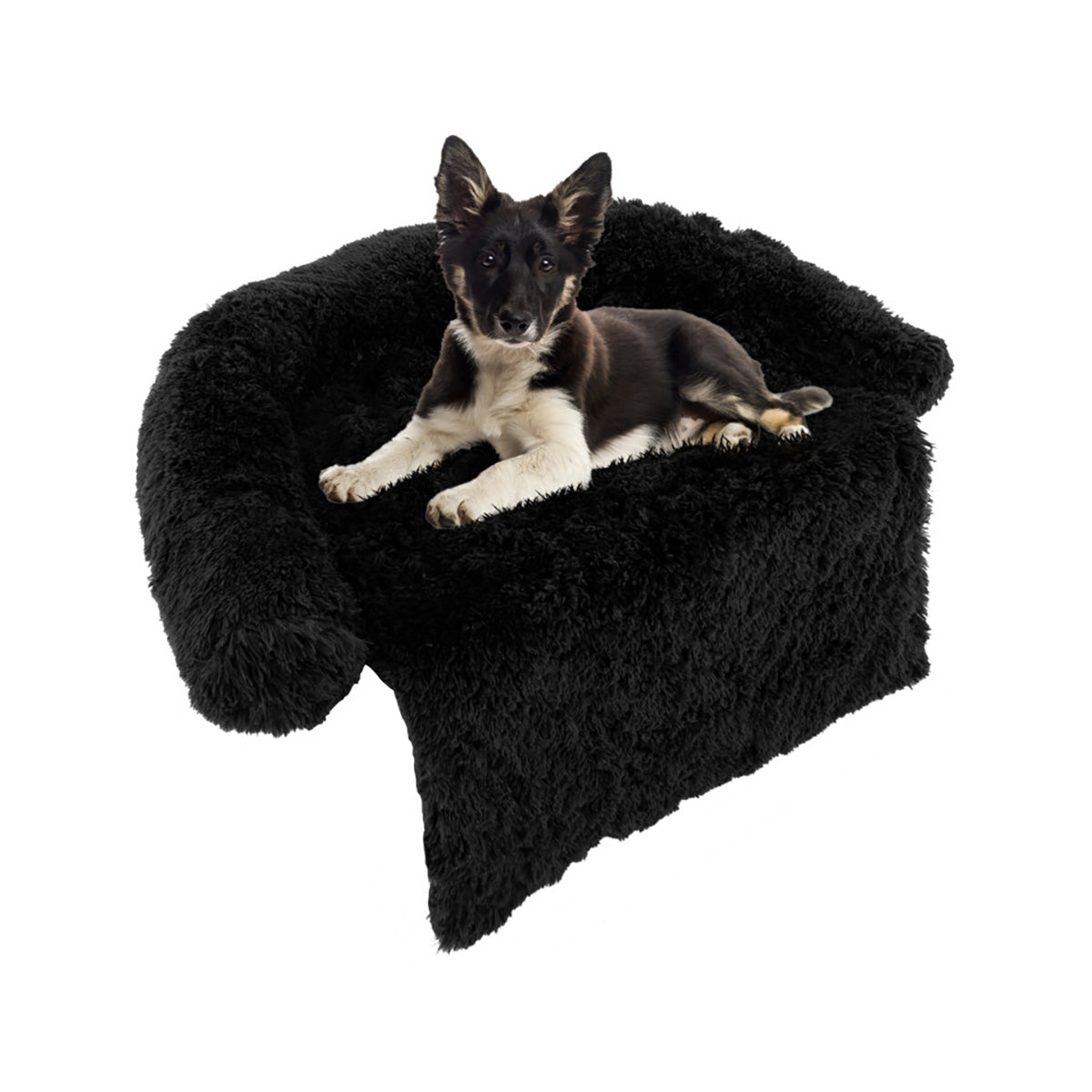 Cama sofá relajante para perros con base antideslizante