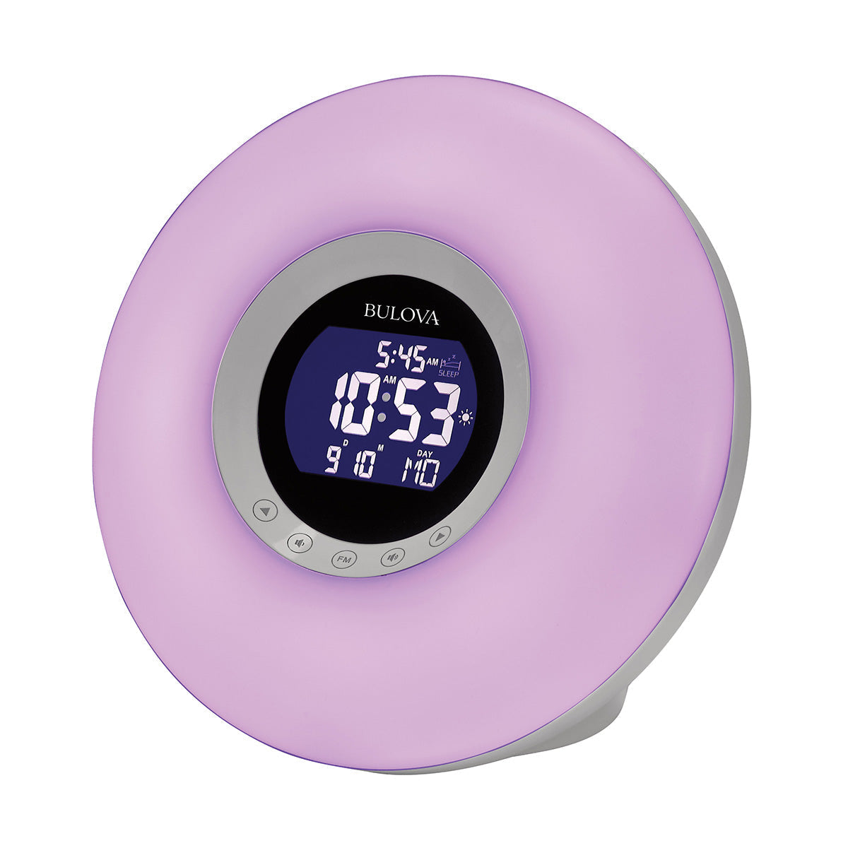 Reloj despertador de mesa LED Bulova Multi-Wake