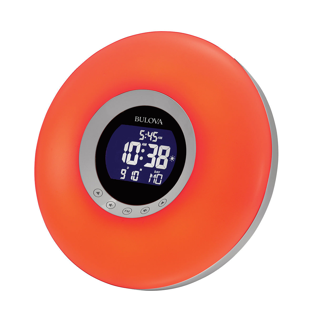 Reloj despertador de mesa LED Bulova Multi-Wake