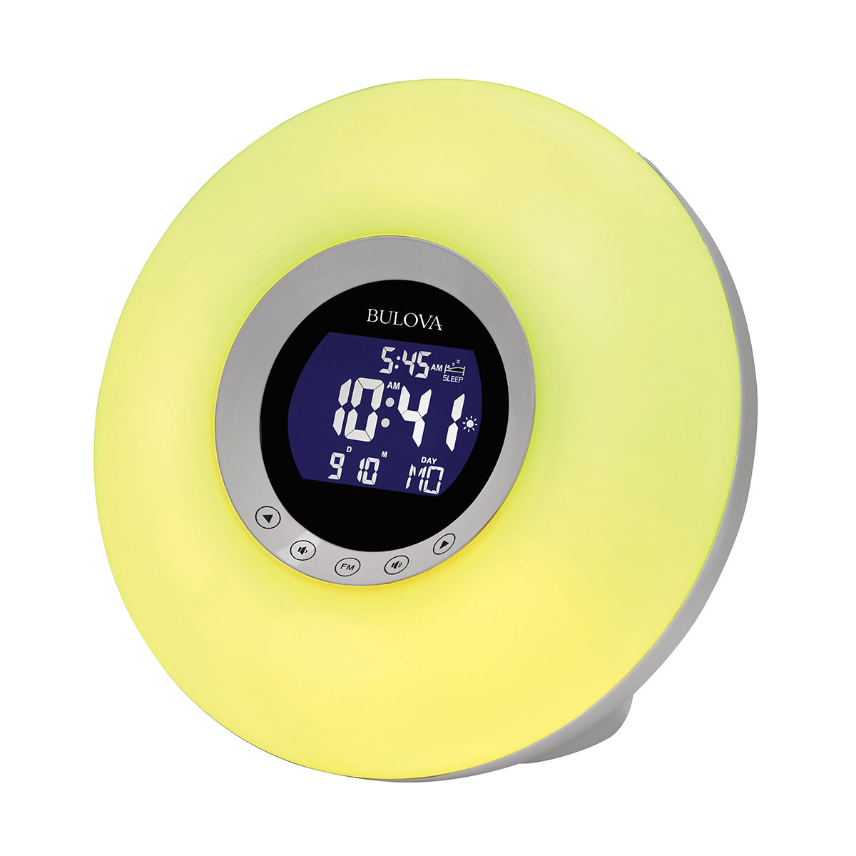Reloj despertador de mesa LED Bulova Multi-Wake