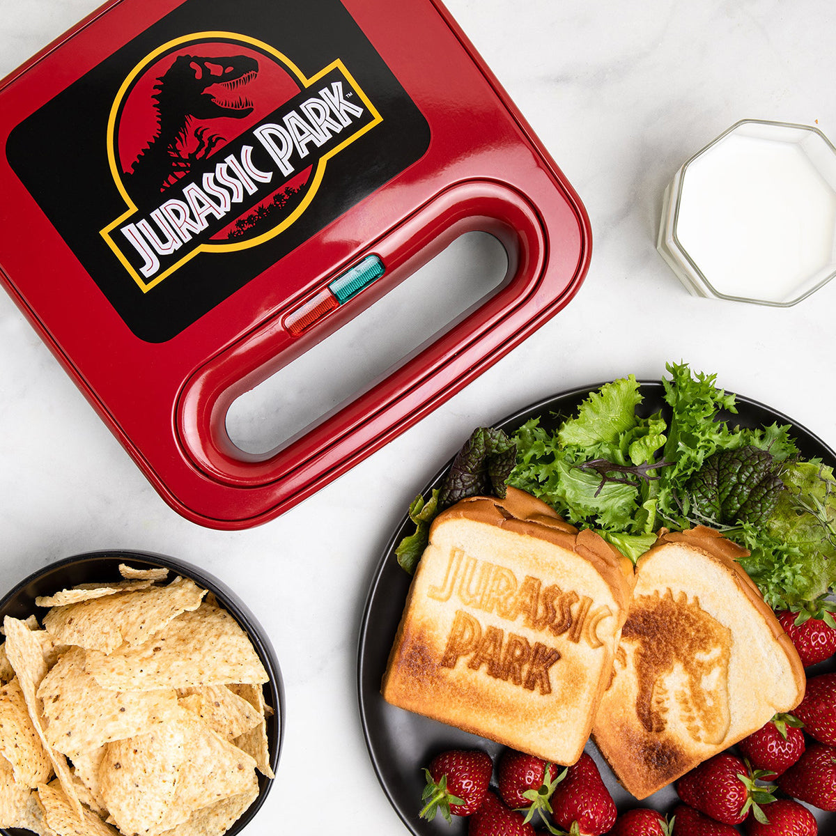 Jurassic Park Tosti-ijzer
