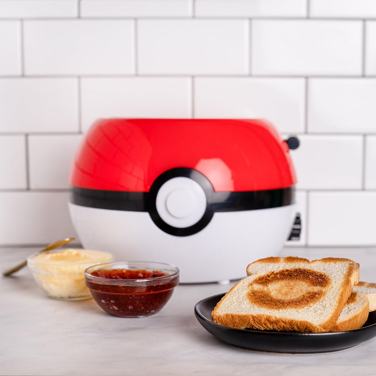Tostadora de 2 rebanadas Poké Ball de Pokémon
