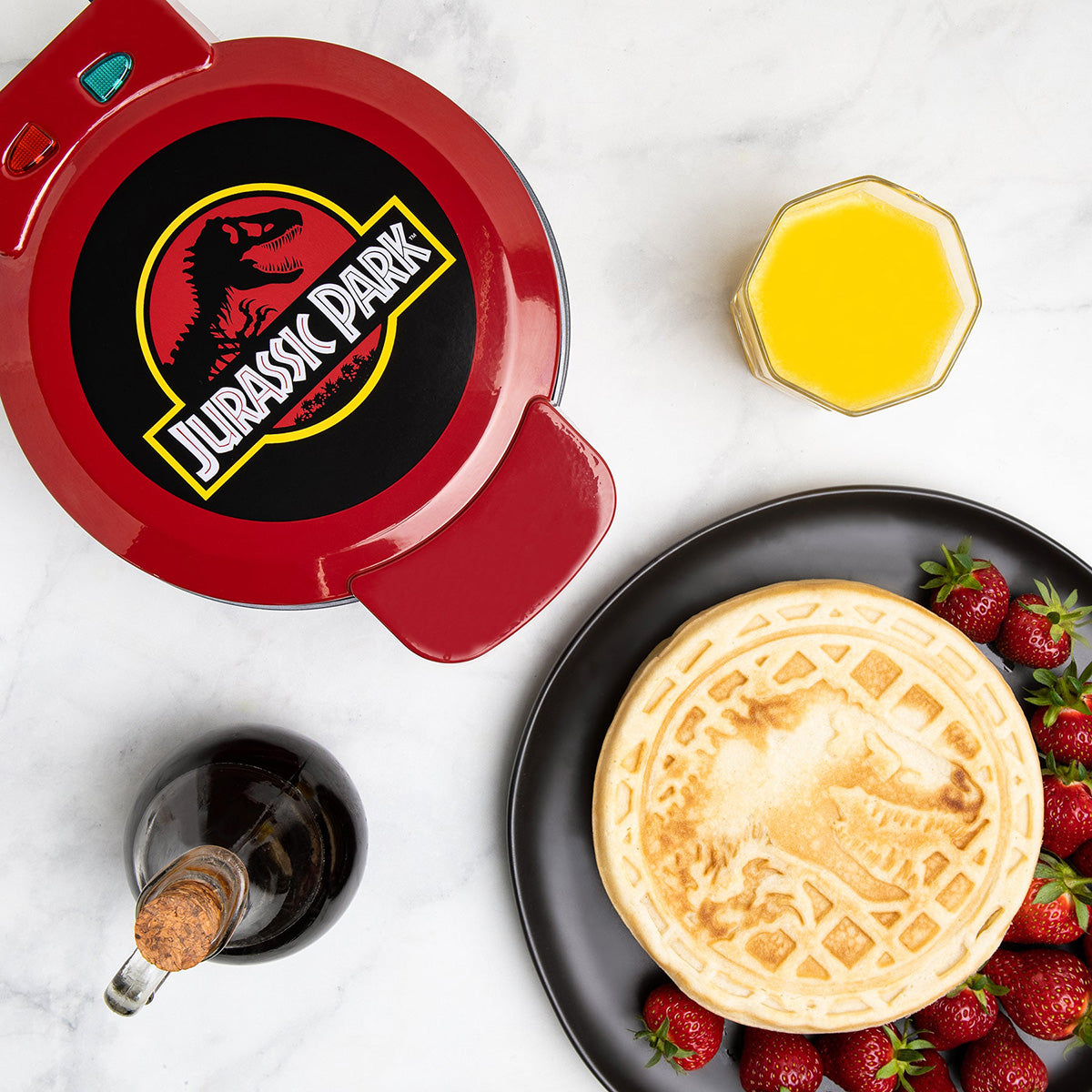 Wafflera redonda de Jurassic Park