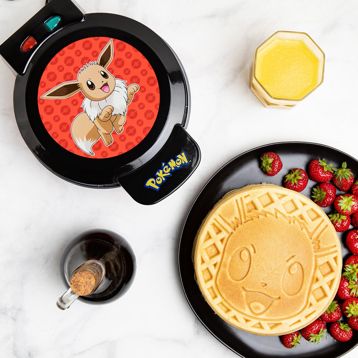 Wafflera redonda de Pokémon Eevee