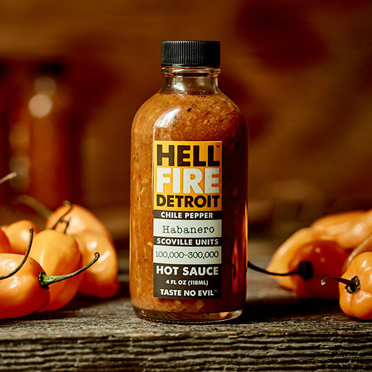 Set de regalo de salsa picante original de Hell Fire Detroit
