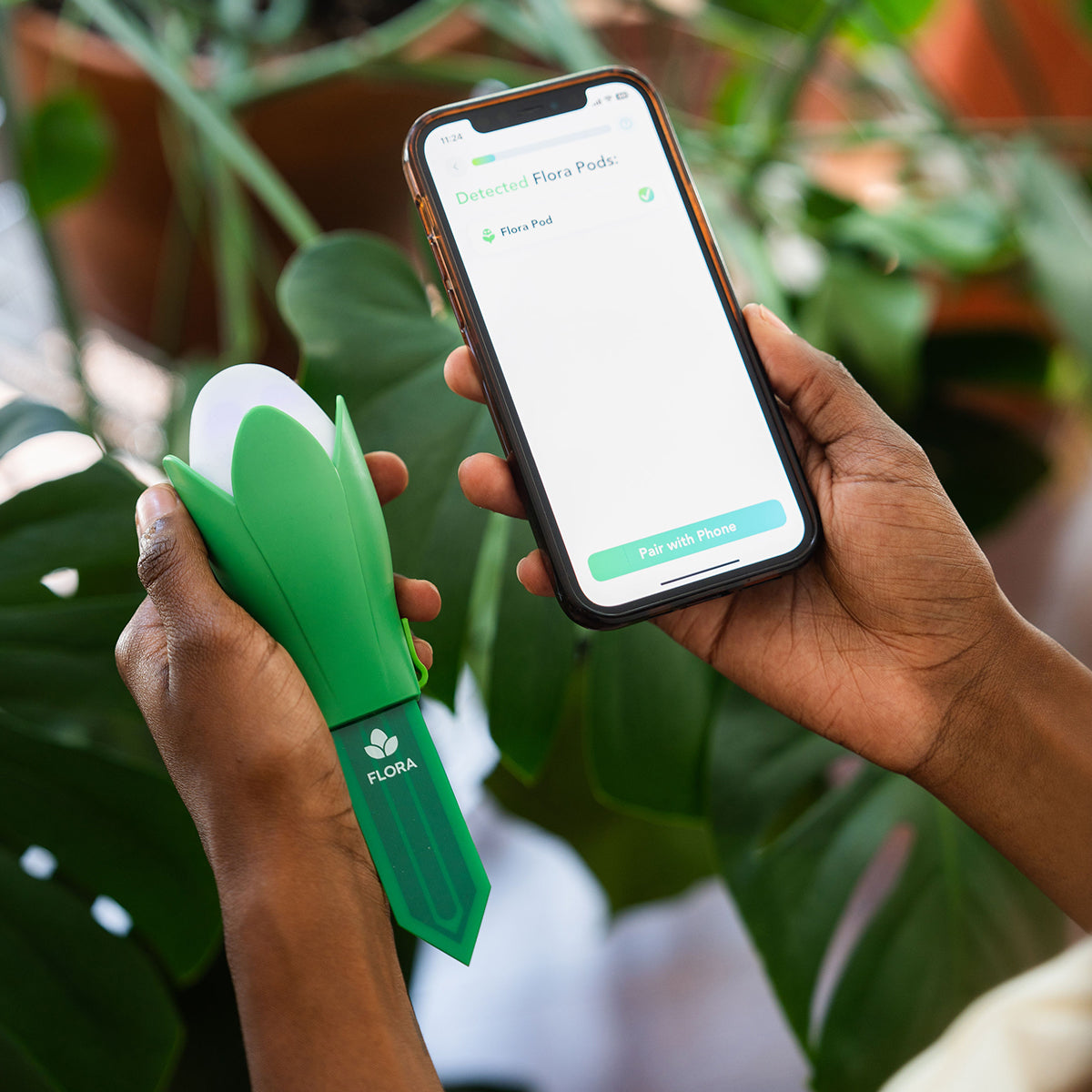 Flora Pod™ Slimme Plantenmonitor