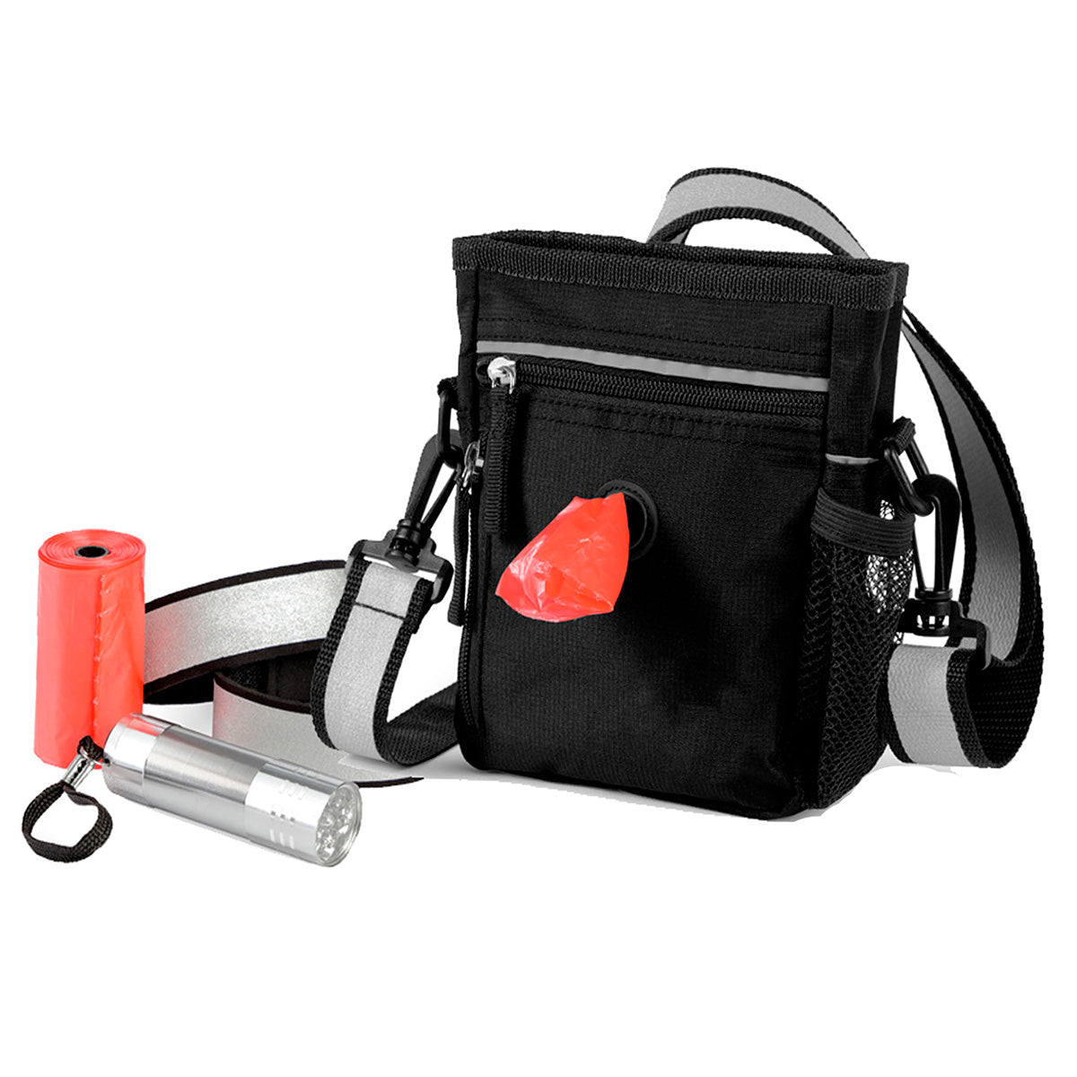Bolso para pasear al perro de día o de noche