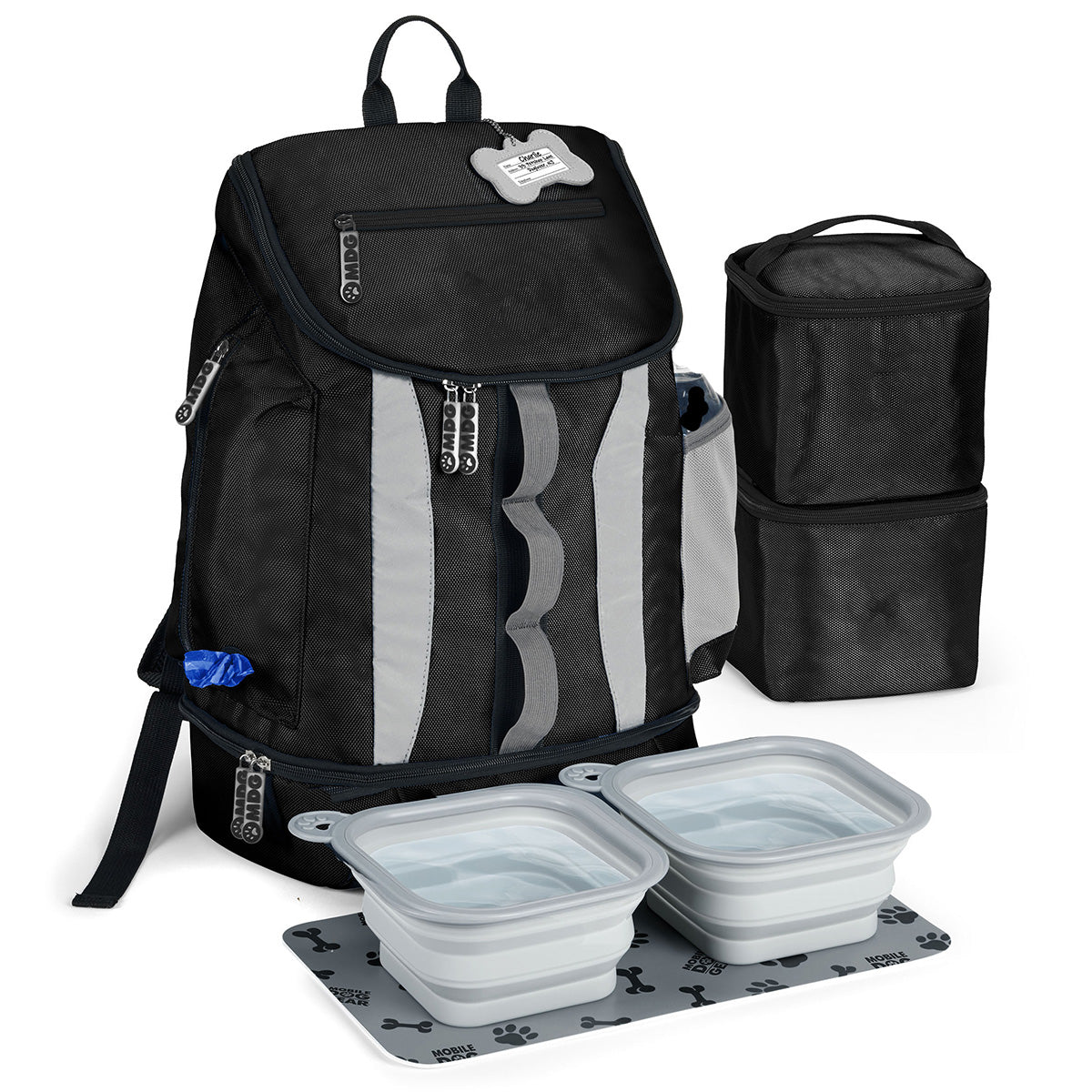 Drop Bottom Week Away Dog Backpack