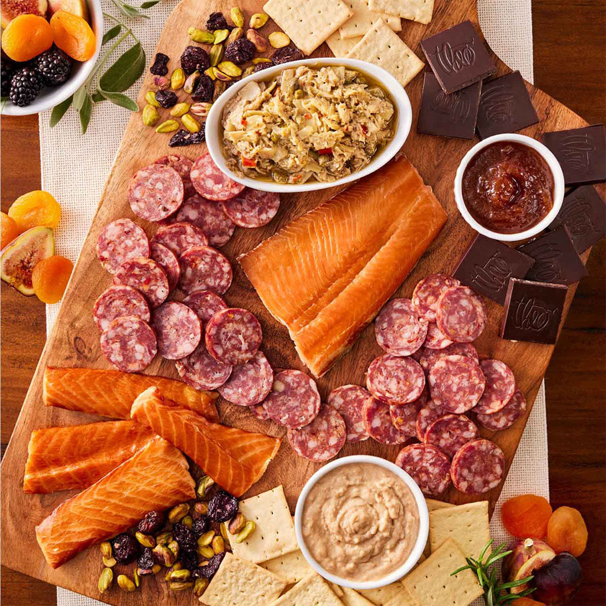 SeaBear Smokehouse Charcuterie in een doos