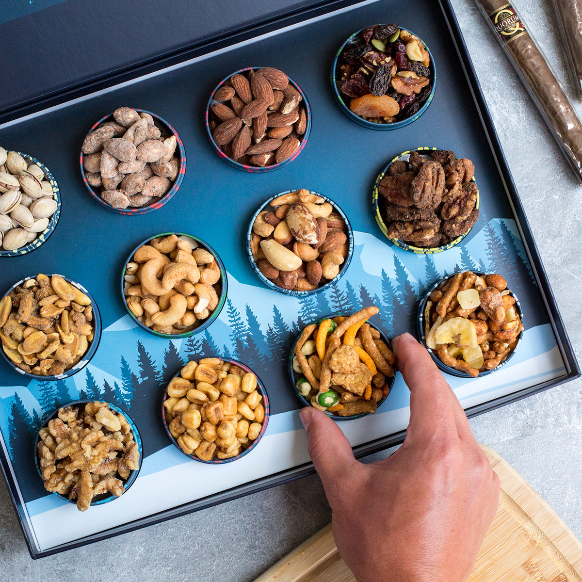 Damn, Man 12 Days of Gourmet Nuts Advent Calendar