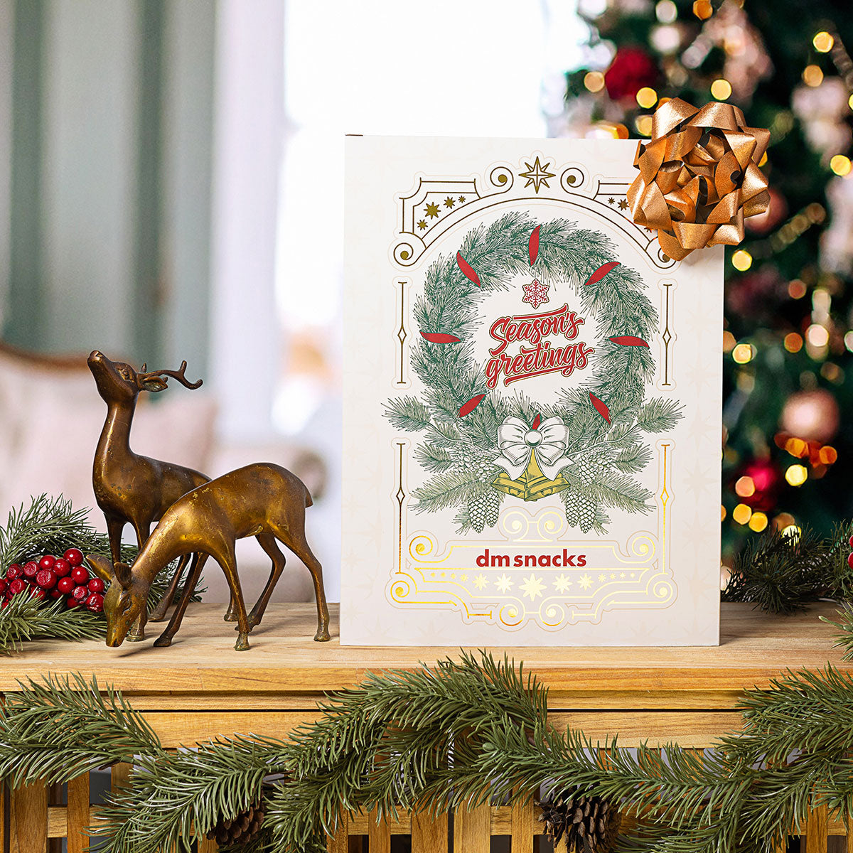 Damn, Man 24 Days of Gourmet Nuts and Snacks Advent Calendar