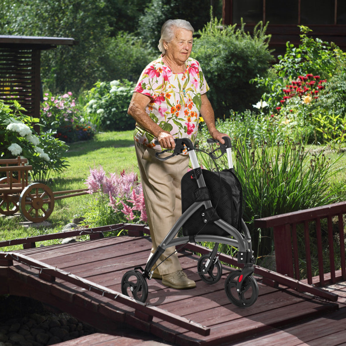 Andador plegable