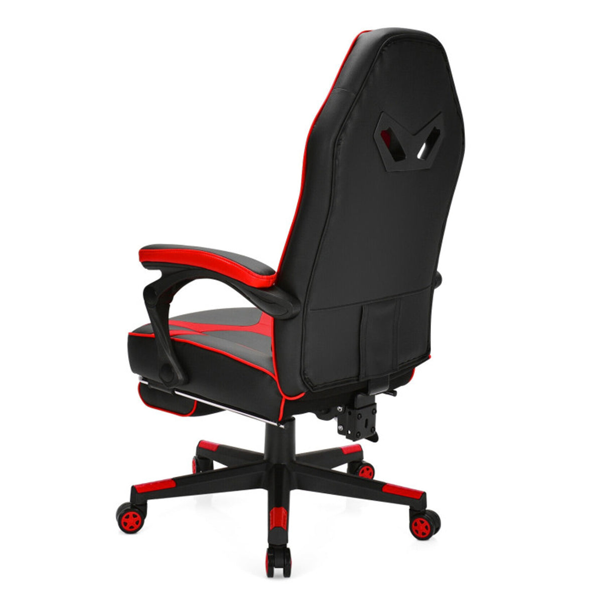 Silla gaming estilo carreras con soporte lumbar de masaje