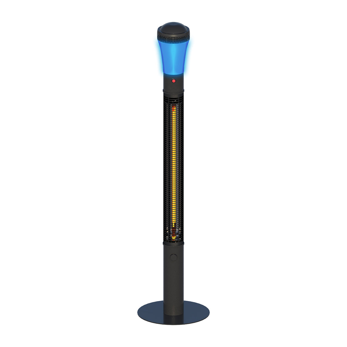 68'' Bluetooth Infrared Heater with LED Lighting