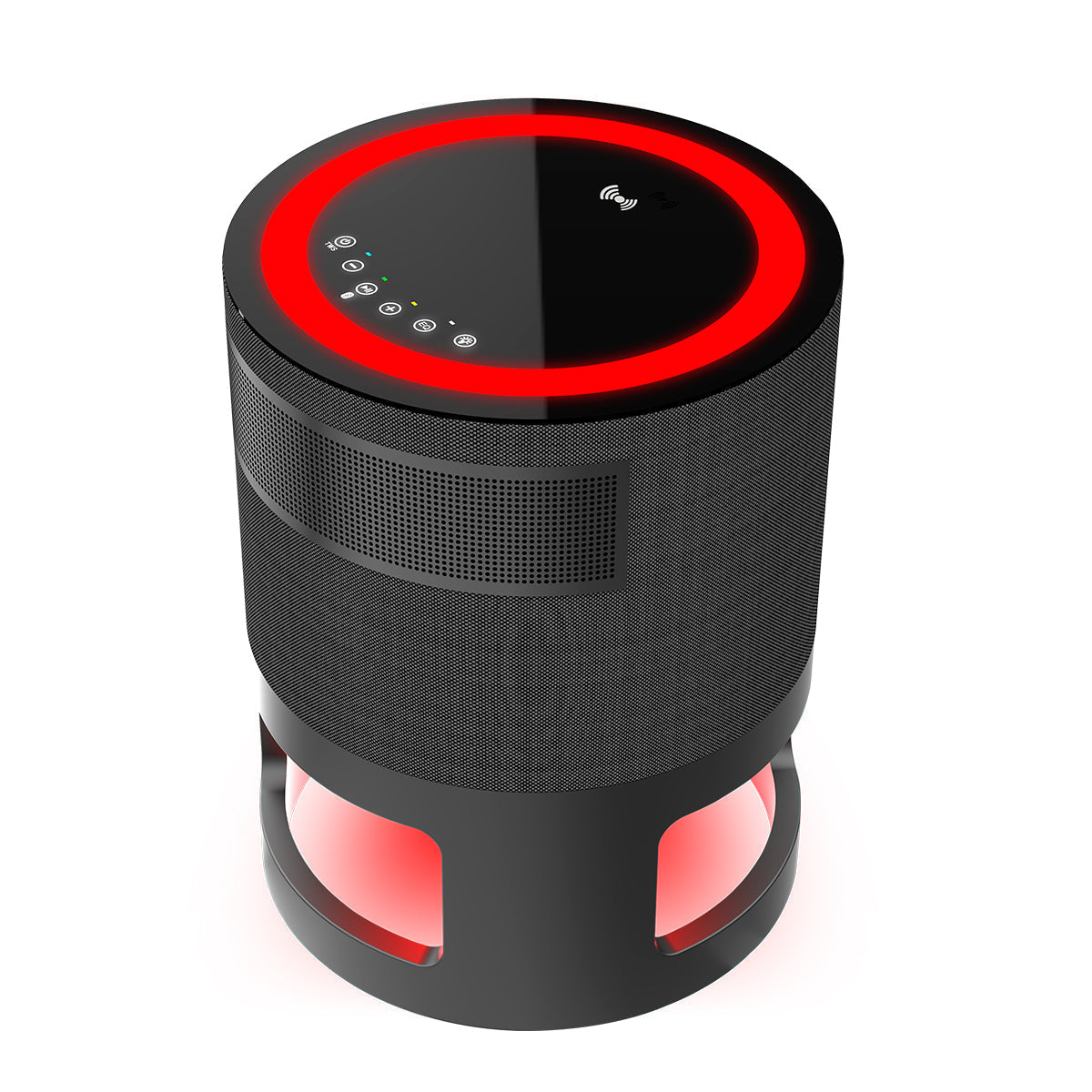Mesa auxiliar con altavoz Bluetooth para exteriores y luz ambiental Nimbus