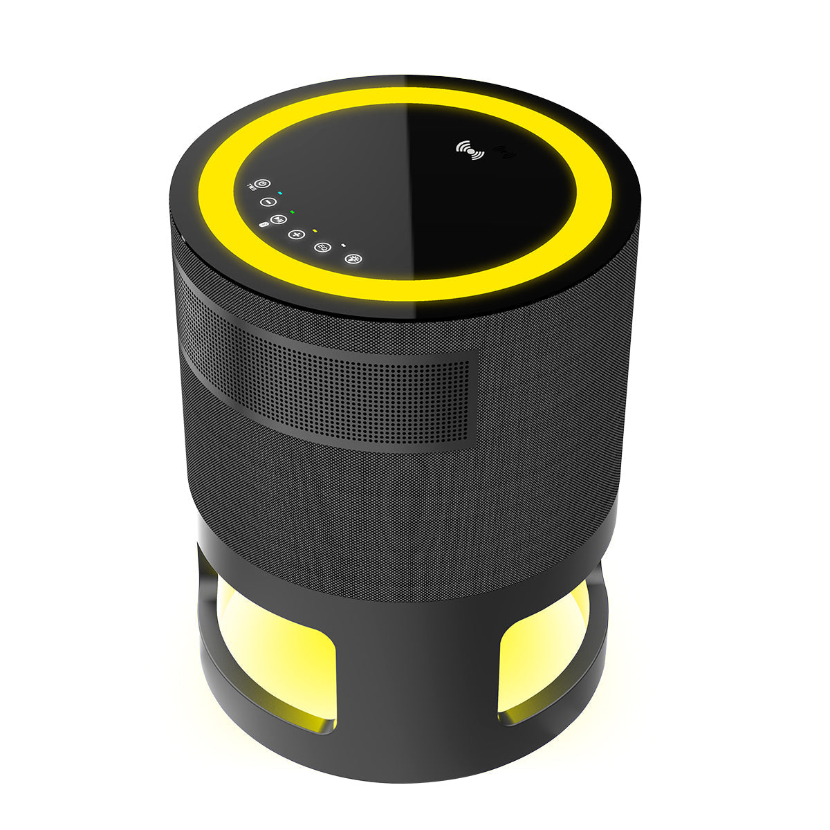 Mesa auxiliar con altavoz Bluetooth para exteriores y luz ambiental Nimbus