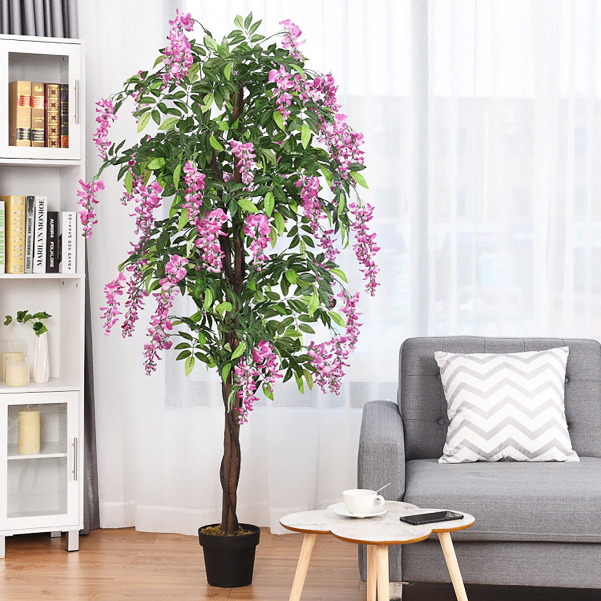 180 cm kunstzijde blauweregenboom