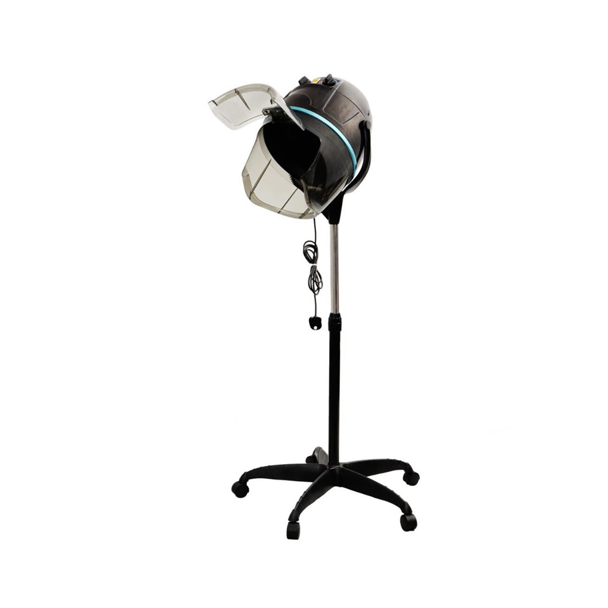 Professionelle Haartrockenhaube mit Stativ und Rollen