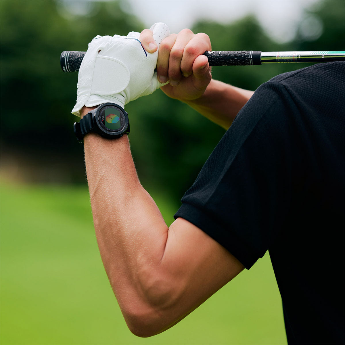 Hybrid-Golf-GPS-Uhr