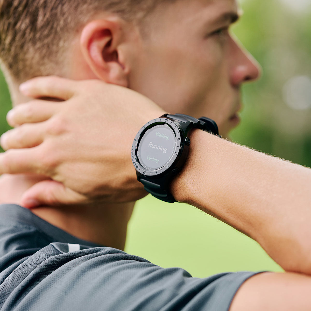 Hybrid-Golf-GPS-Uhr