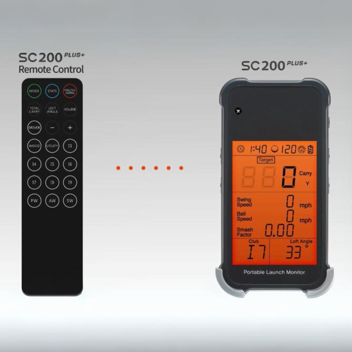 Tragbarer Golf-Launch-Monitor