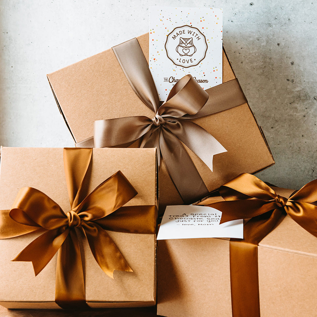 Caja de regalo "Student Snack Attack" de The Chocolate Season