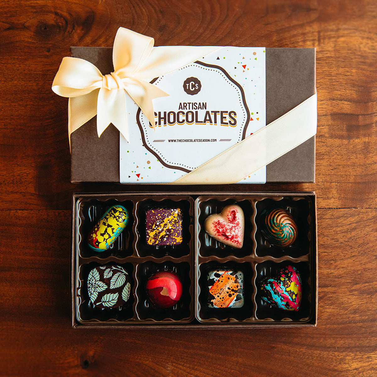Caja de regalo Boujee de The Chocolate Season