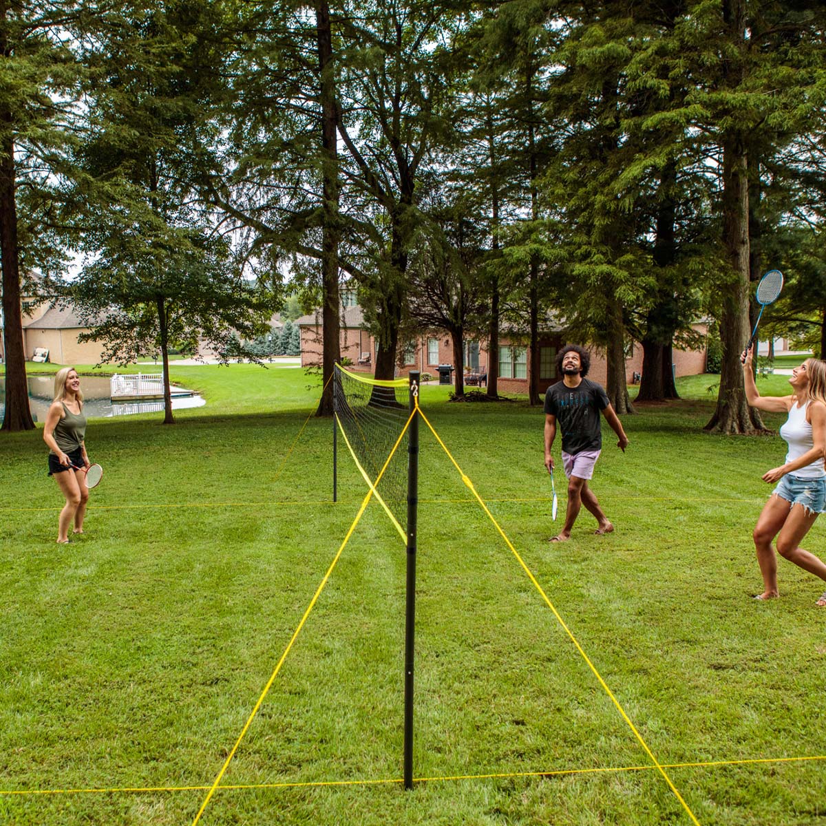 Wettkampf-Badminton-Set