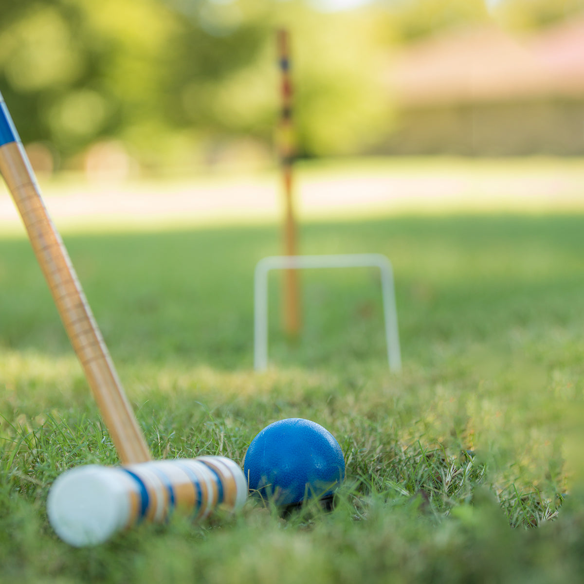 Juego de croquet para 6 jugadores