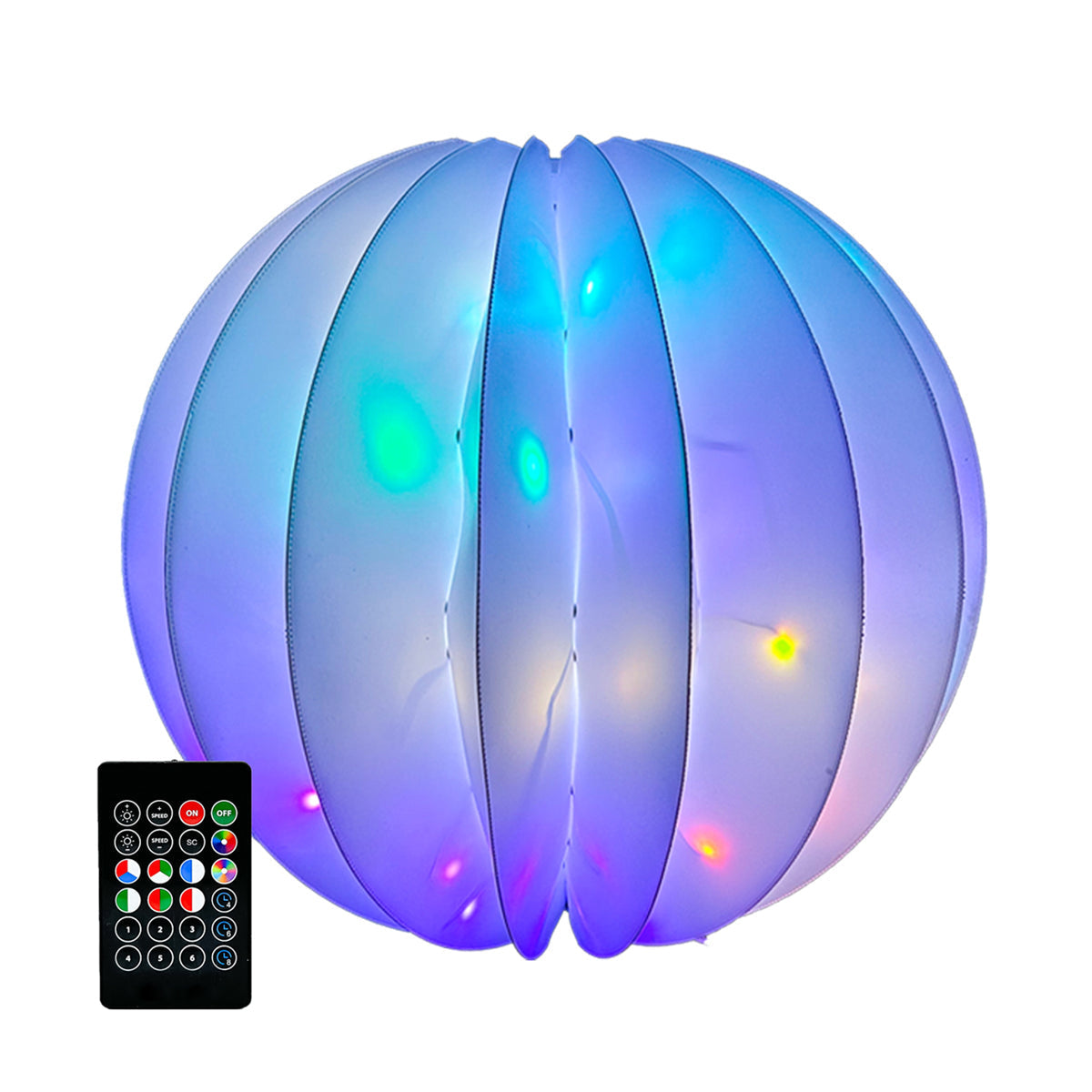 18'' leuchtende Twinkling-Lichtkugel für den Innen- und Außenbereich