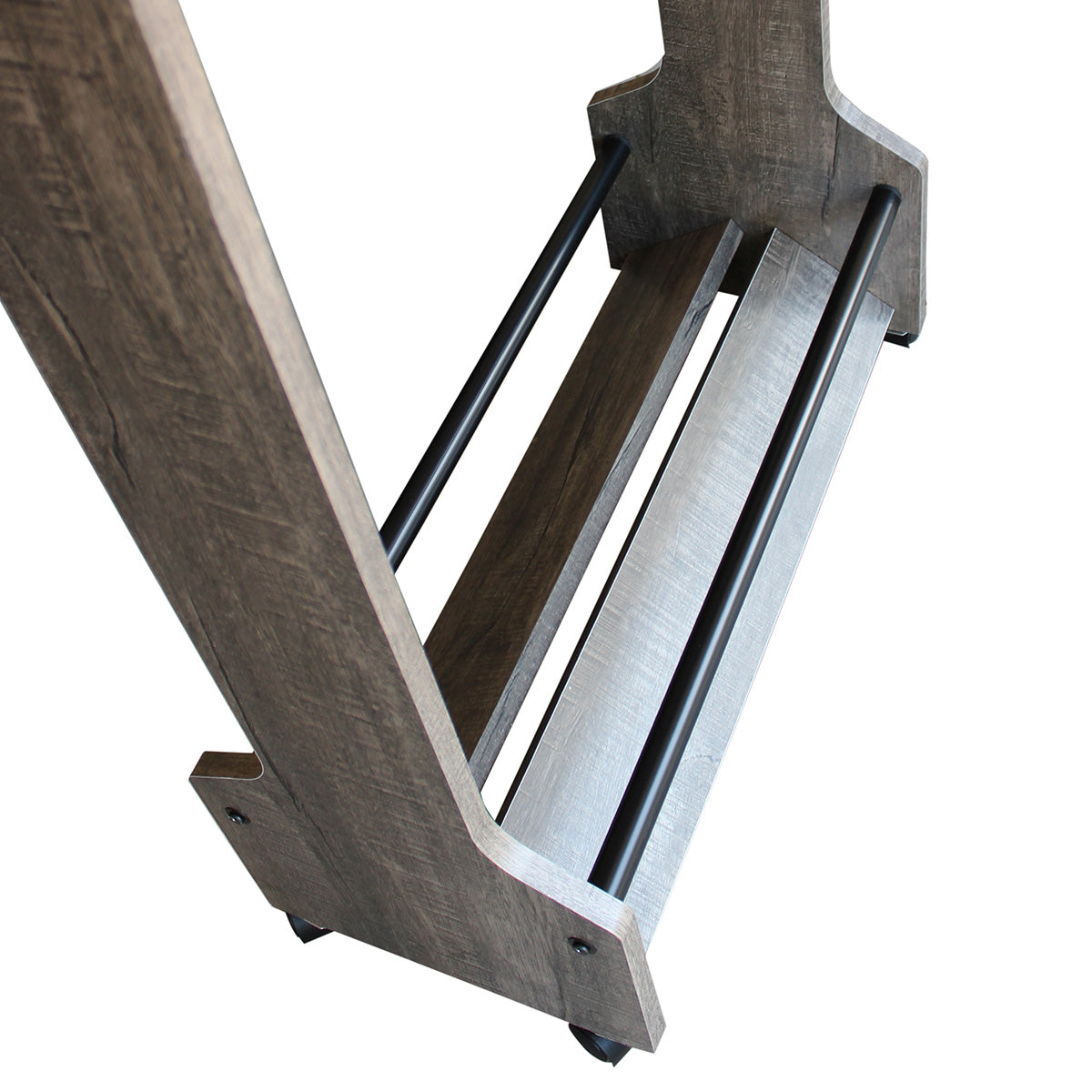 Double Sided Rolling 16 Fishing Rod Rack
