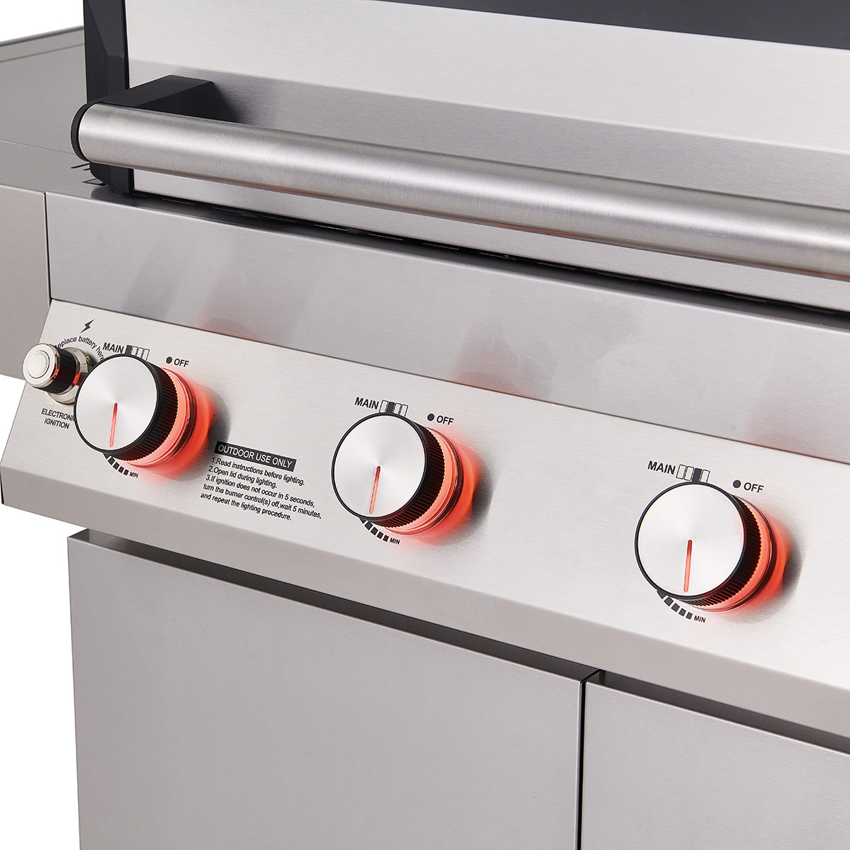 450 sq. in. Slimme Grill met Clearview-deksel
