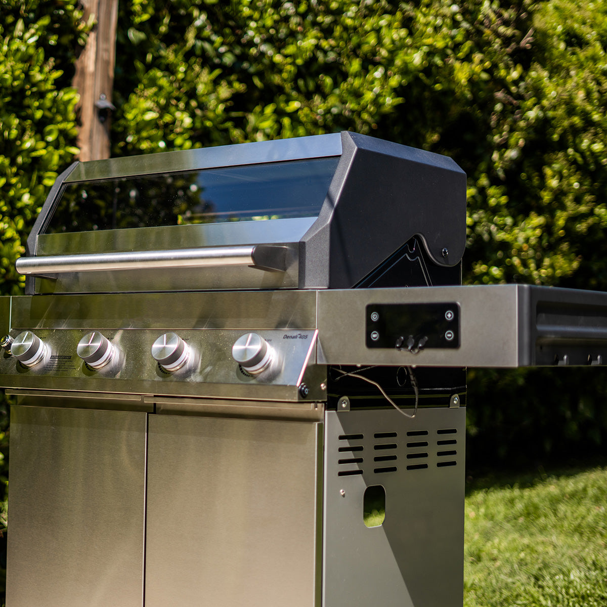 450 sq. in. Slimme Grill met Clearview-deksel