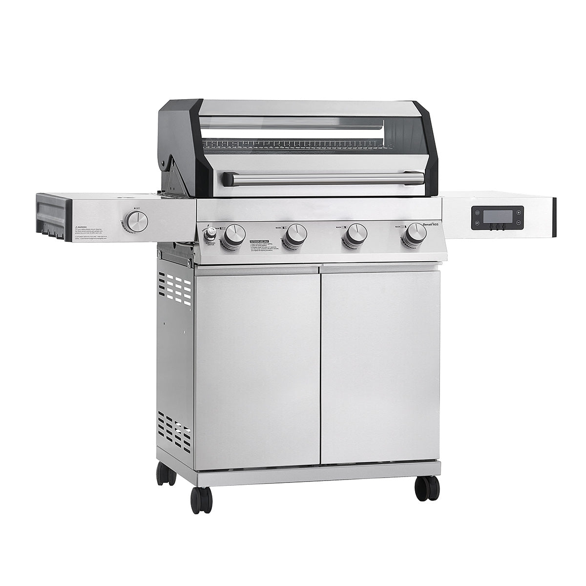 450 sq. in. Slimme Grill met Clearview-deksel