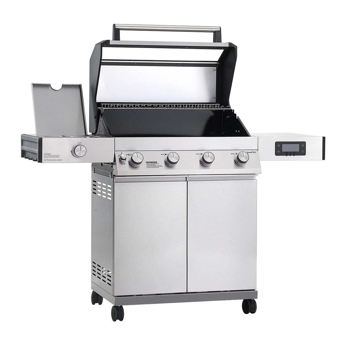 450 sq. in. Slimme Grill met Clearview-deksel