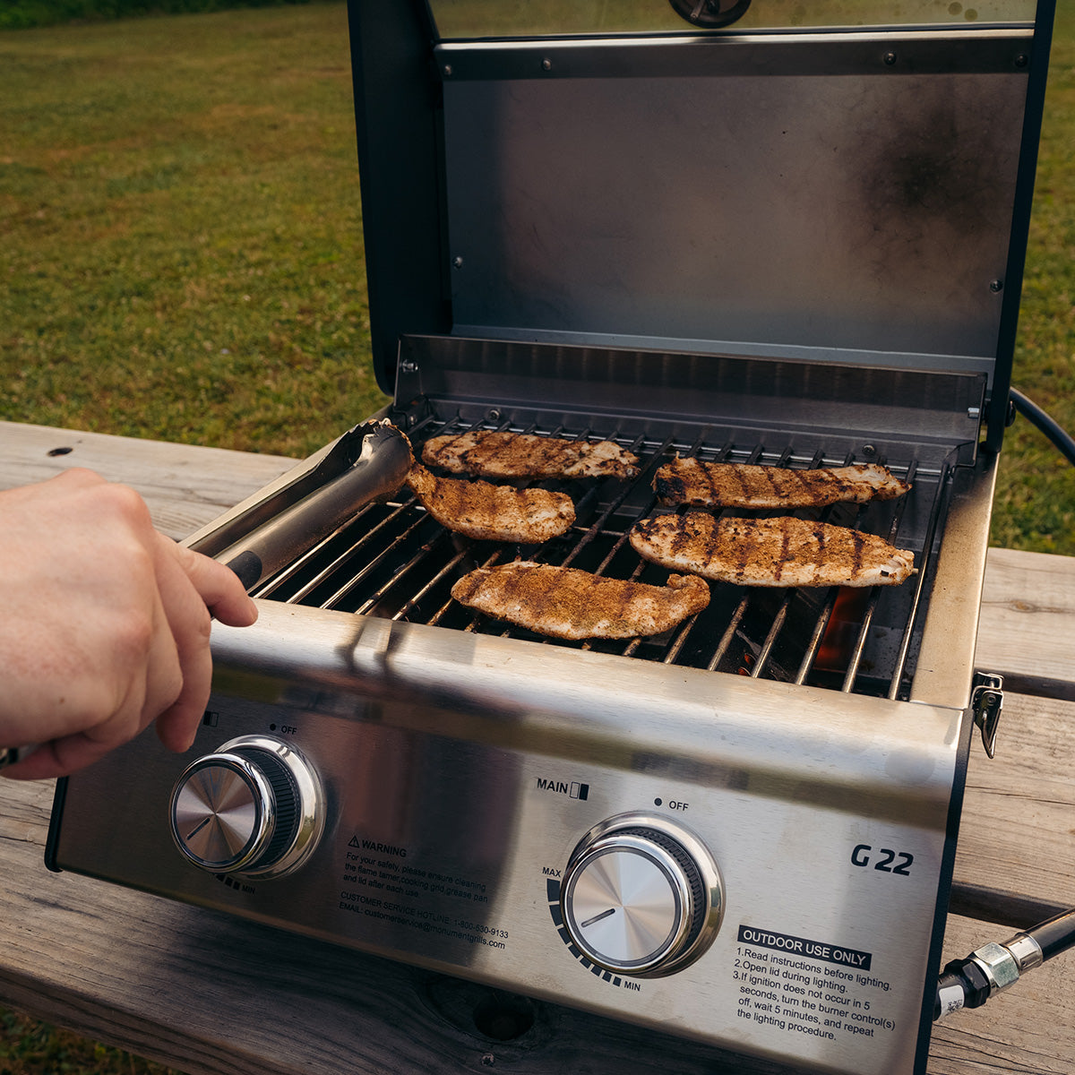 Tafelmodel gasbarbecue