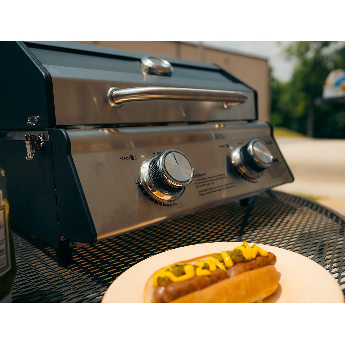 Tafelmodel gasbarbecue