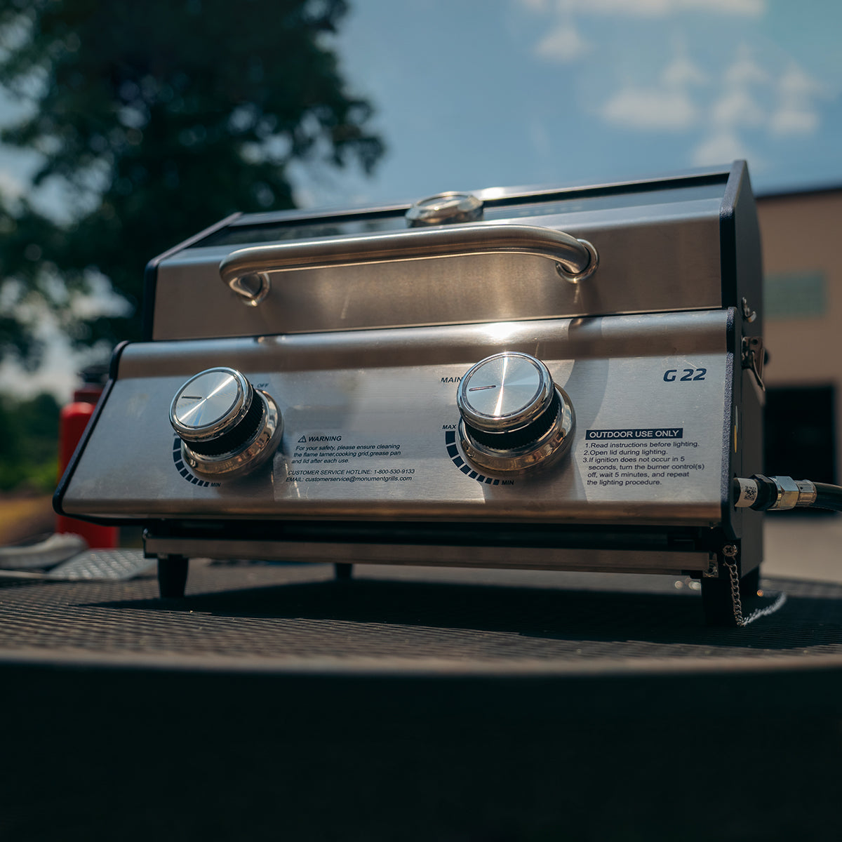 Tafelmodel gasbarbecue