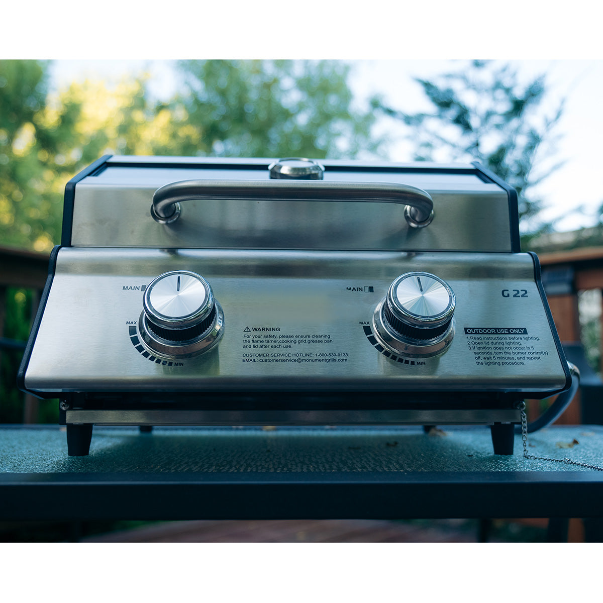 Tafelmodel gasbarbecue