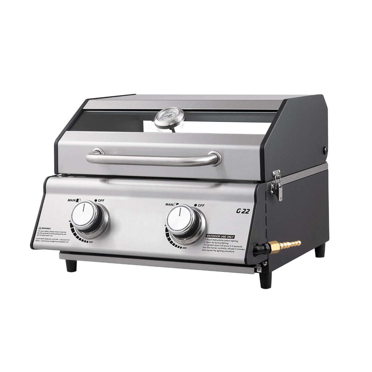 Tafelmodel gasbarbecue