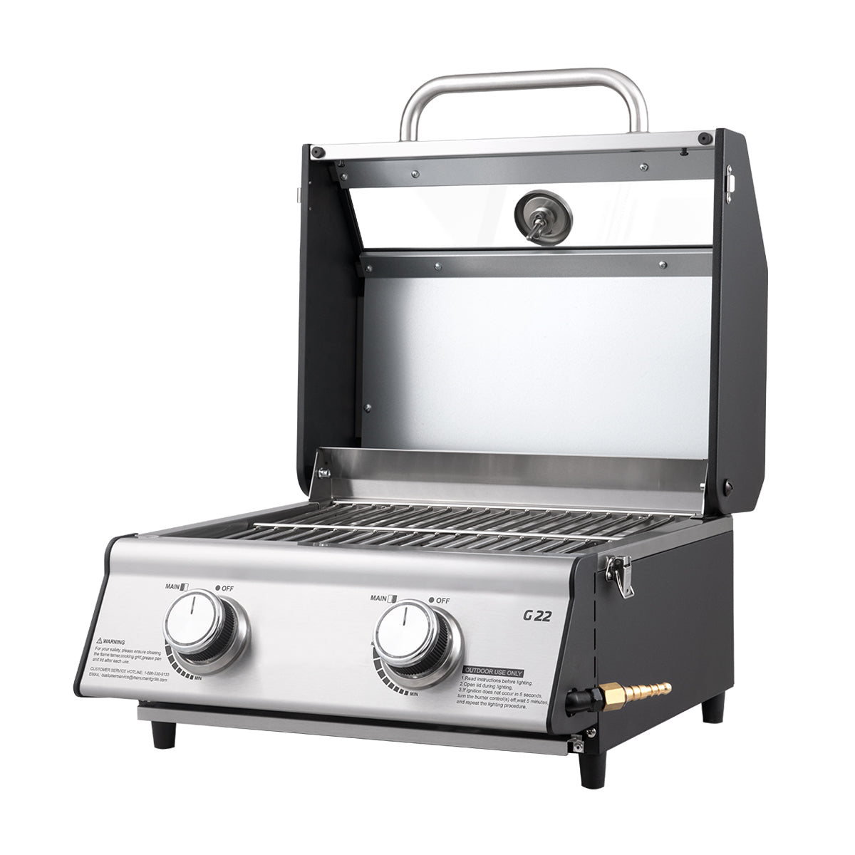 Tafelmodel gasbarbecue