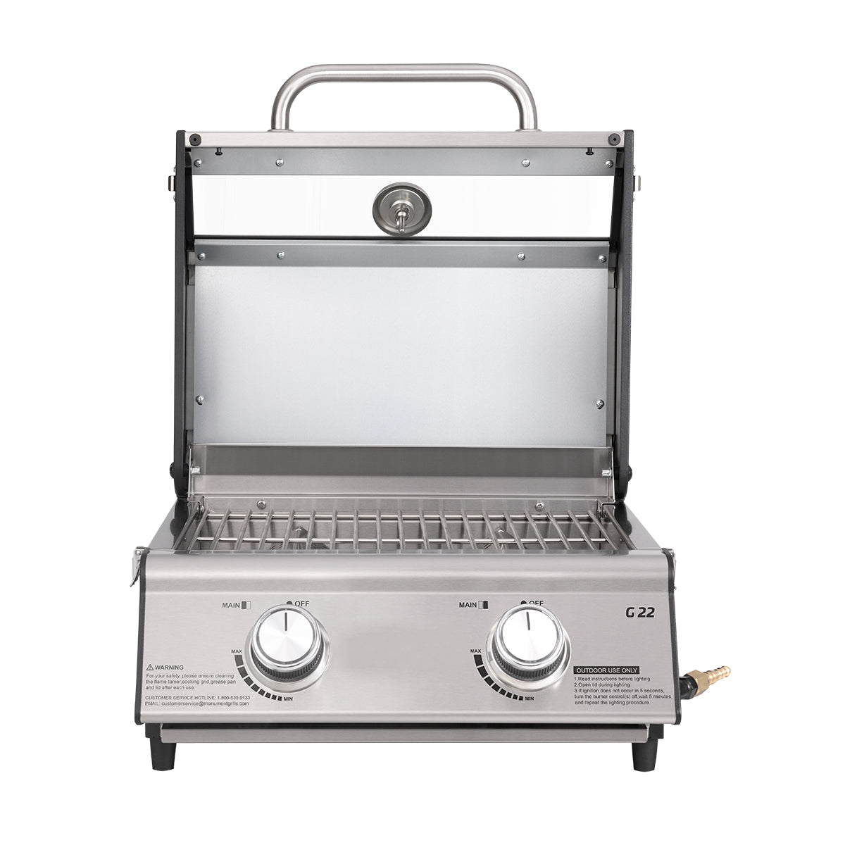 Tafelmodel gasbarbecue