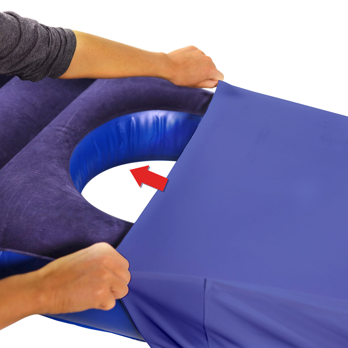Almohada inflable de apoyo para maternidad