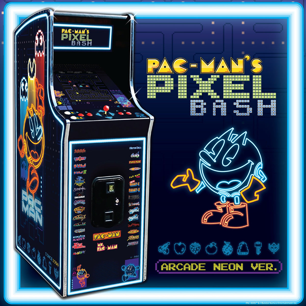 Retro Arcade Neon Sign – Pixel Game LED Wall Light