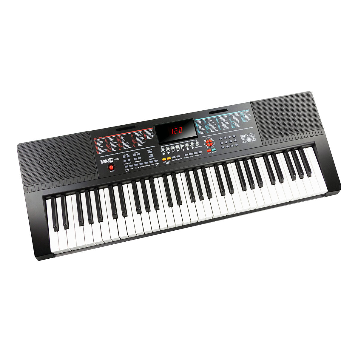 61-toetsen keyboard met standaard en hoofdtelefoon