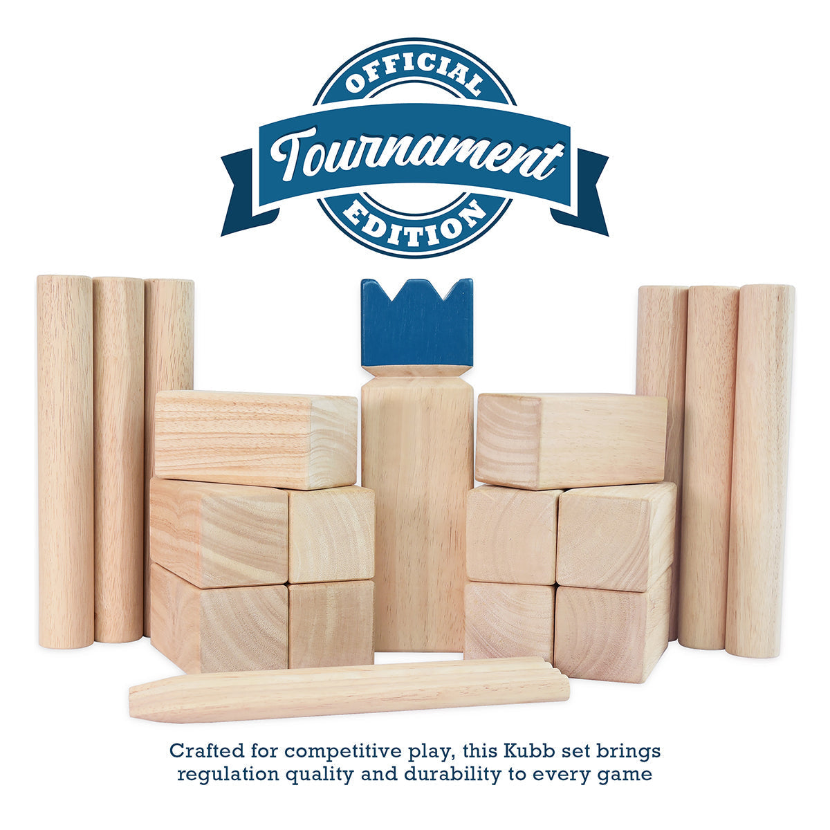 Juego de Kubb de madera