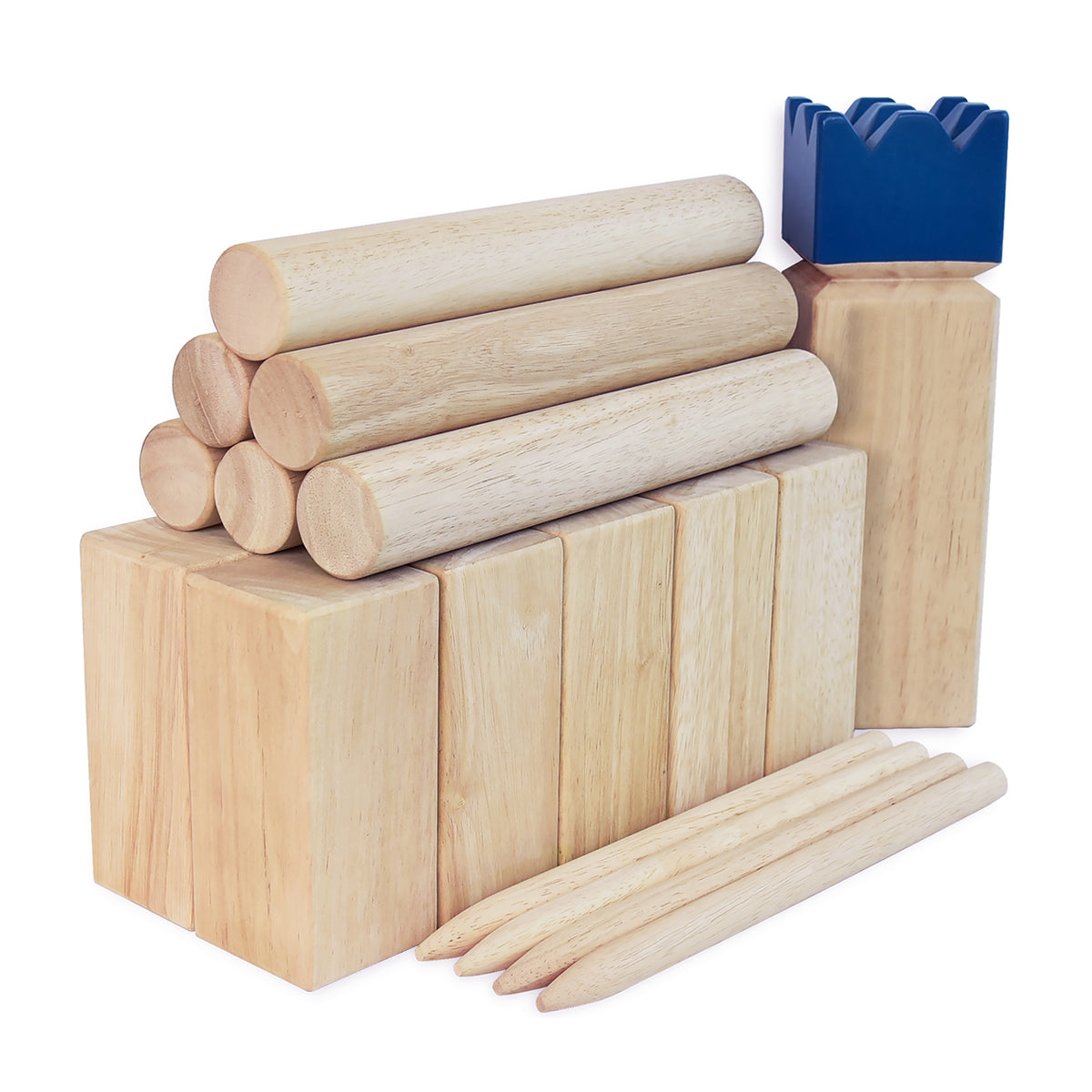 Juego de Kubb de madera