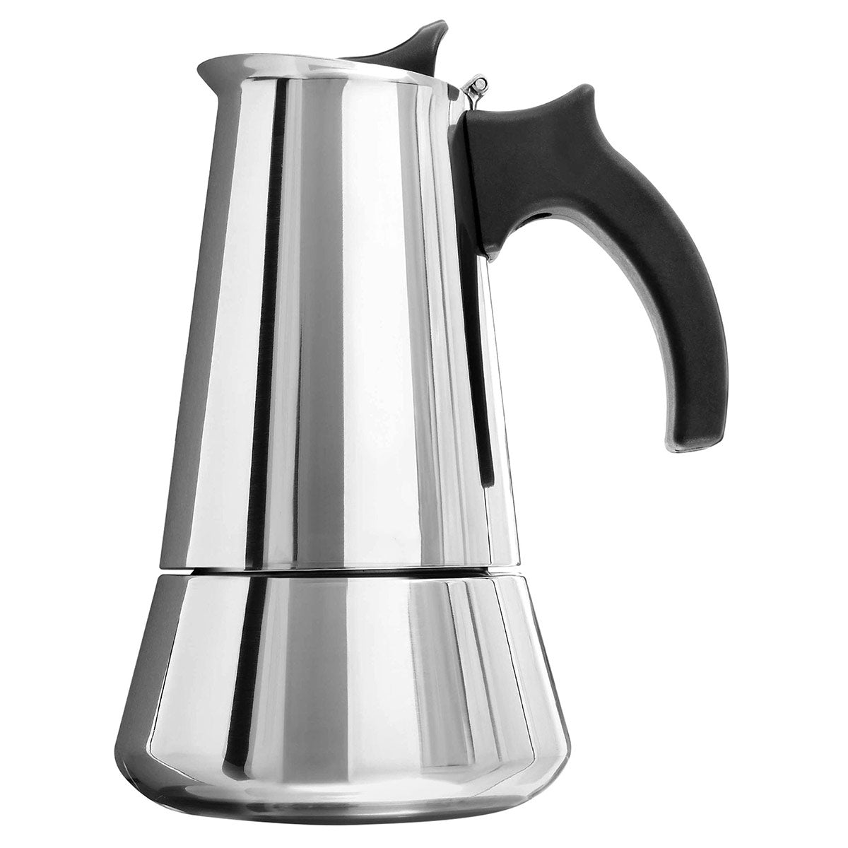 Juego de cafetera espresso de acero inoxidable de 500 mL y cuchara